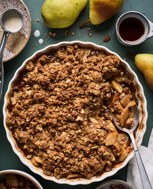 Pear & Apple Crumble