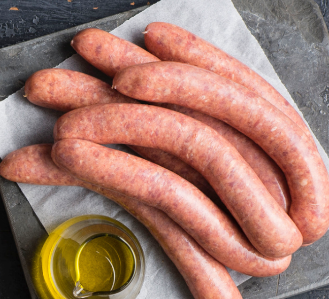 Organic Thin Beef Sausages