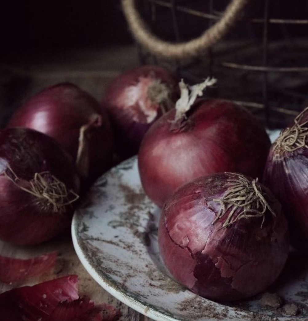 Onions Red 500g - Certified Organic