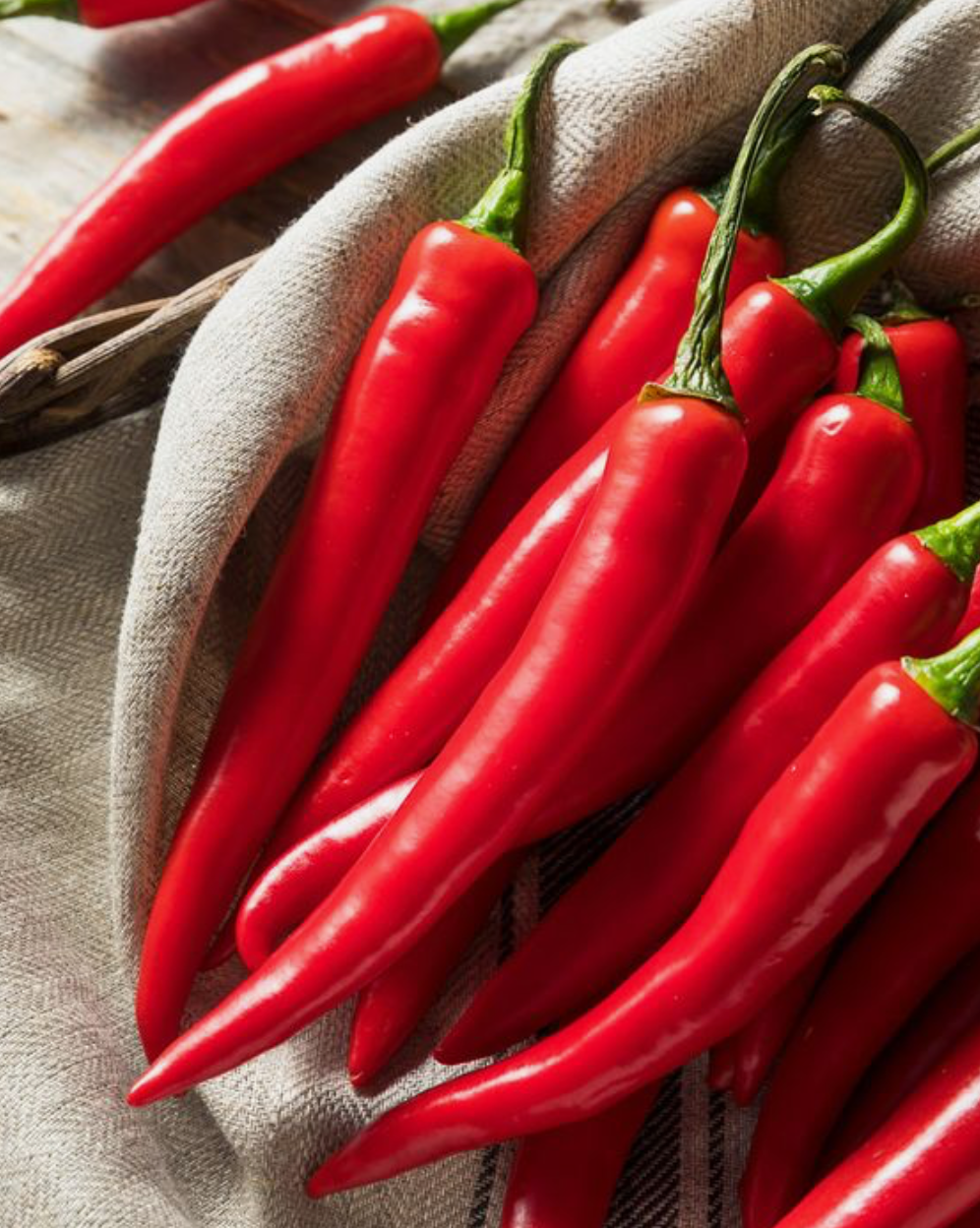 Chillies Red 100g - Certified Organic