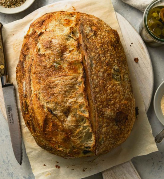 Chilli, Cheese & Garlic Sourdough